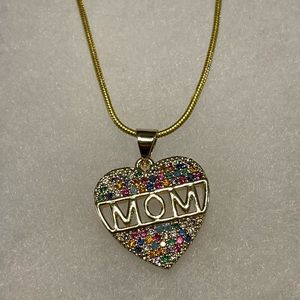 A Mother Love Gold Plated 24 inch Necklace.